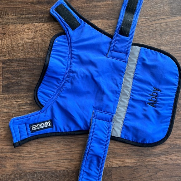 Lands End Fleece Dog coat - Picture 4 of 9